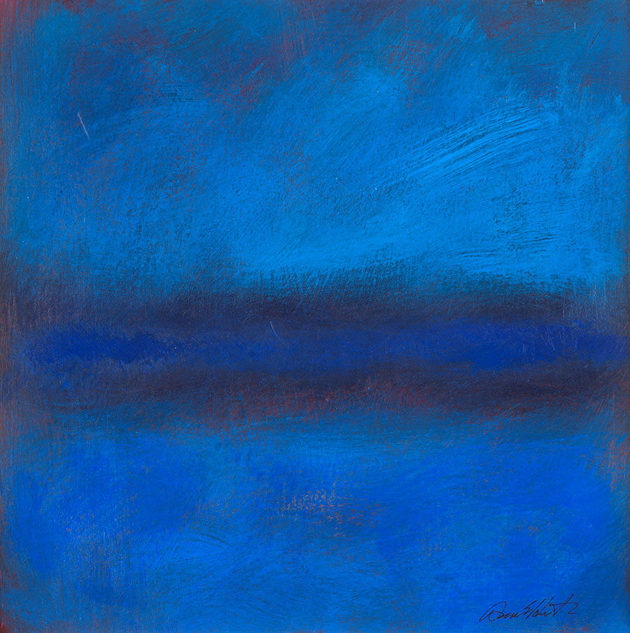 Blue on Blue Painting
