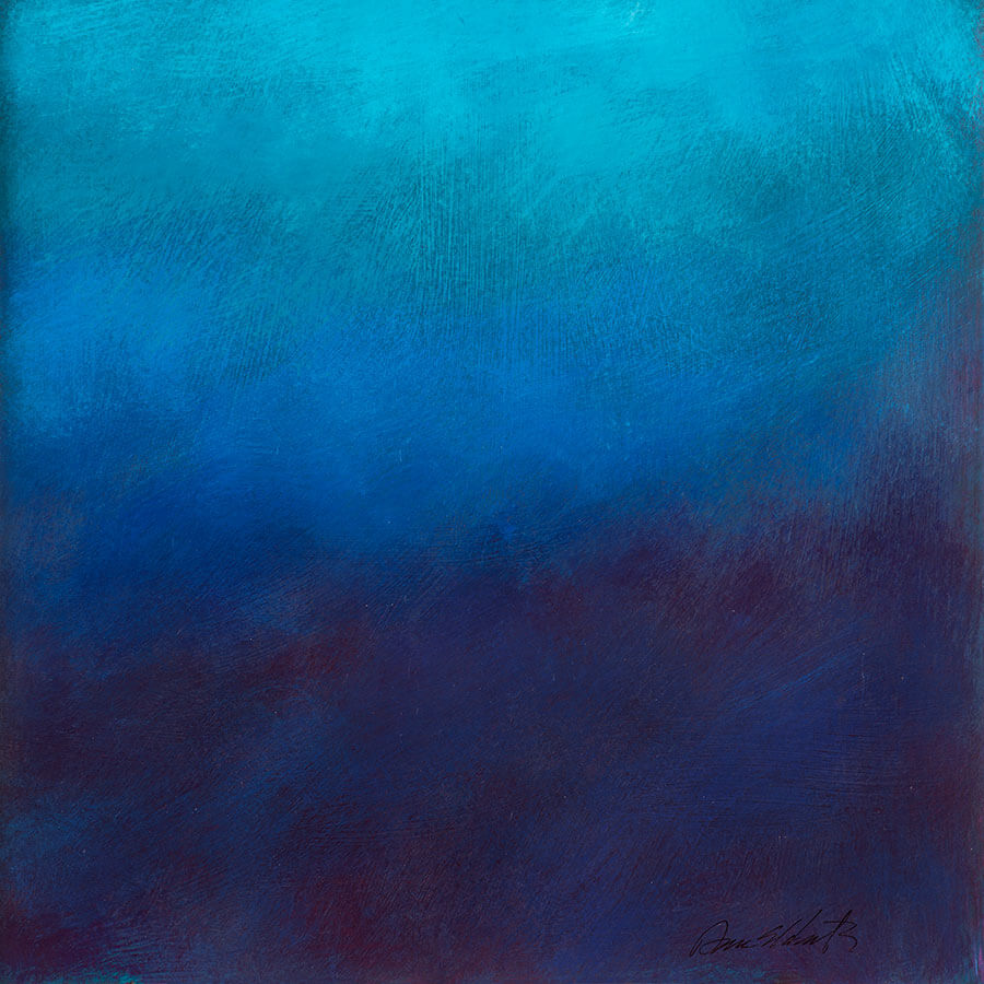 Blue on Blue Painting