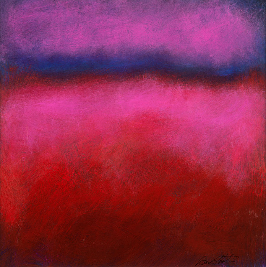 Magenta and Red Painting