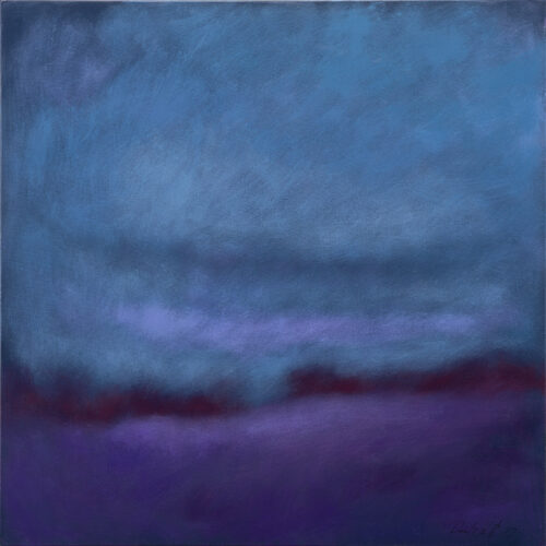 Blue and Purple Painting